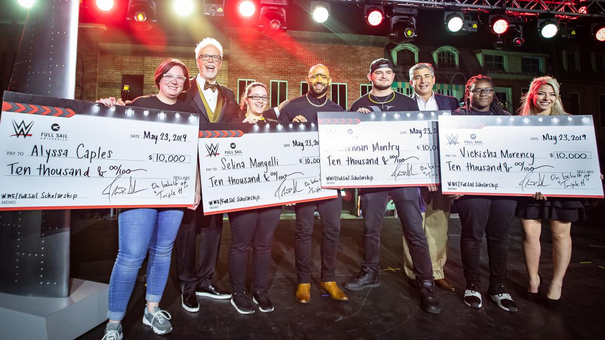 WWE awards scholarships to Full Sail University students