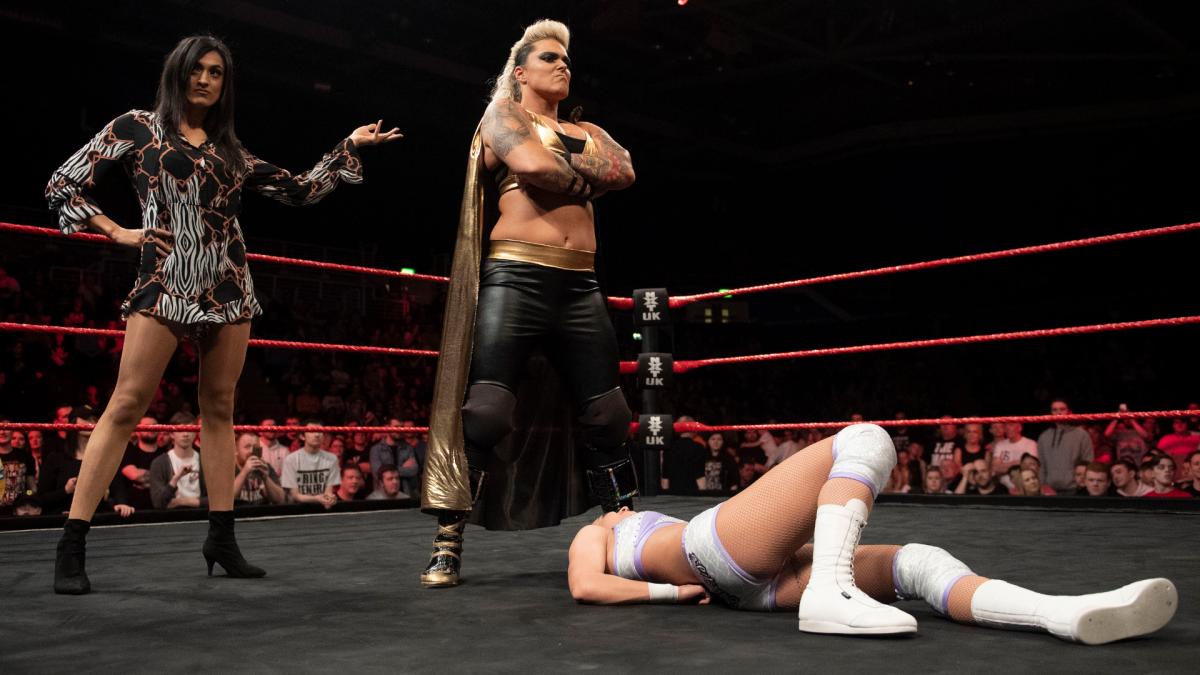 Xia Brookside vs. Killer Kelly ended in a No Contest; Jinny presented Jazzy Gabert