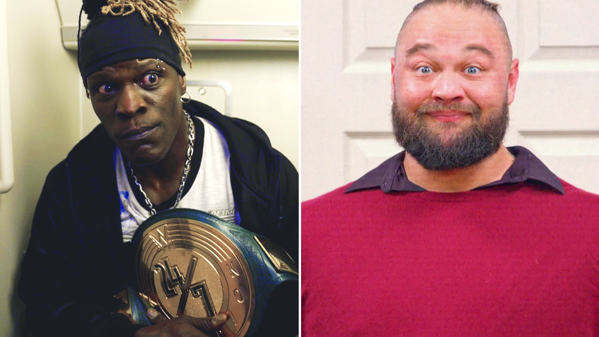 Bray Wyatt invites 24/7 Champion R-Truth to hide out in the “Firefly Fun House”