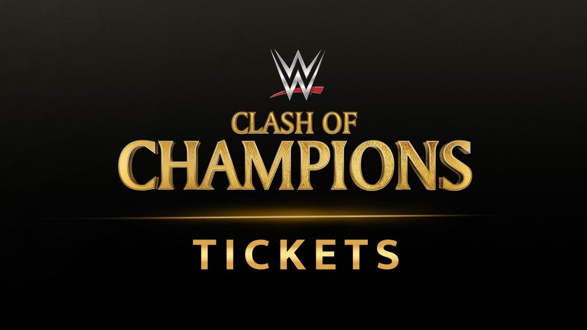 Get WWE Clash of Champions 2019 tickets this Friday