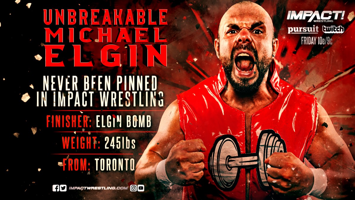 Michael Elgin Tale of the Tape