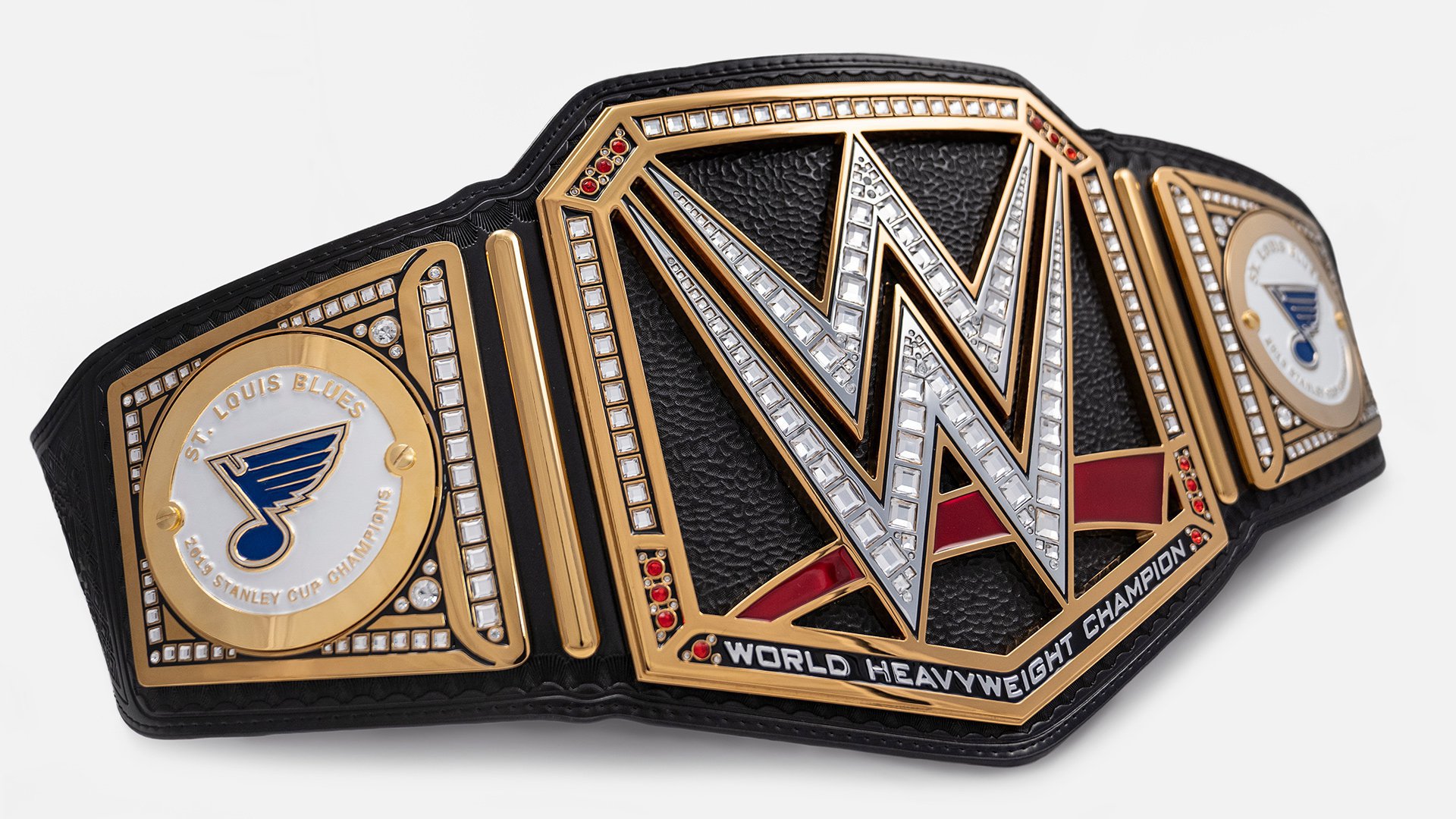 St. Louis Blues celebrate 2019 Stanley Cup with custom WWE Championship