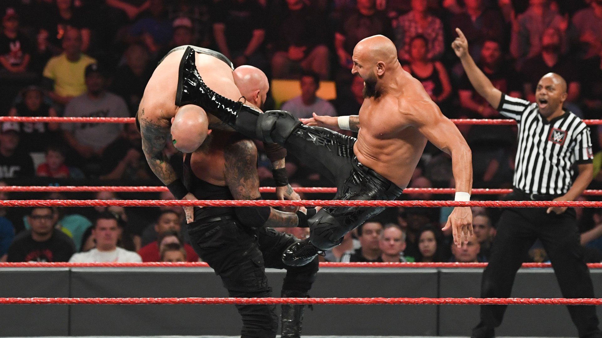 The Viking Raiders def. Luke Gallows & Karl Anderson