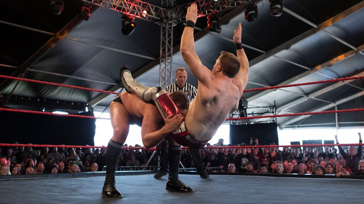 WALTER def. Travis Banks in a WWE UK Championship Match