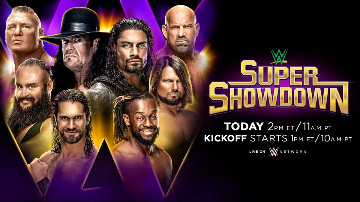 WWE Super ShowDown 2019 results