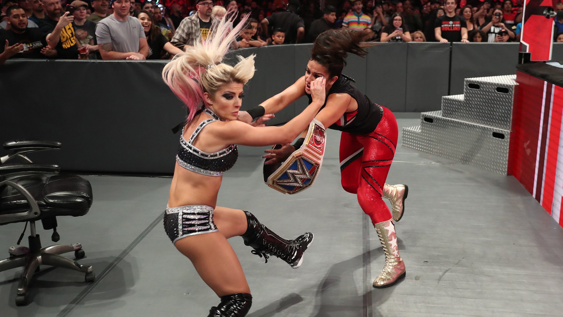 WWE Women’s Tag Team Champions The IIconics def. Alexa Bliss & Nikki Cross