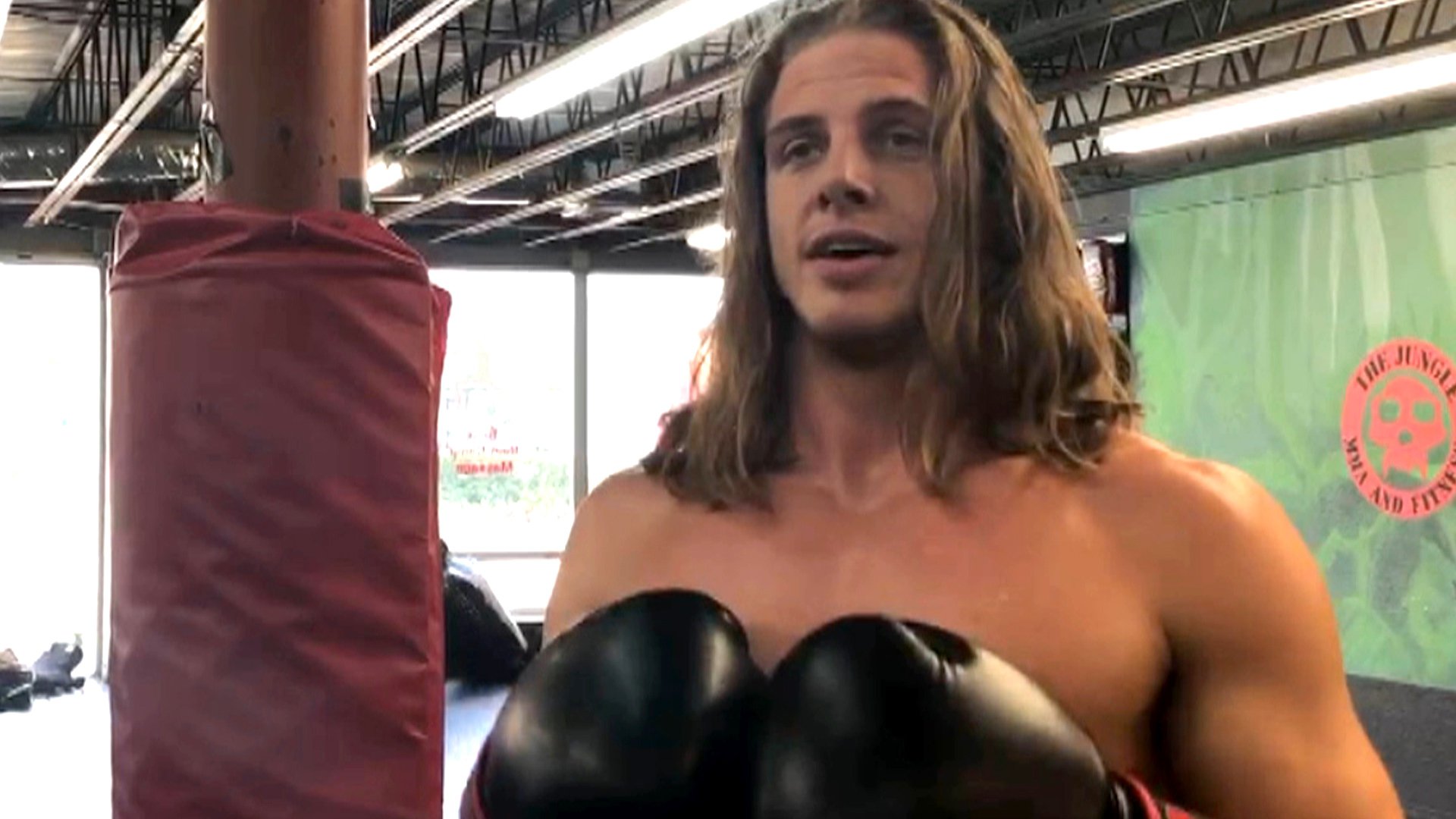 A look inside Matt Riddle’s training