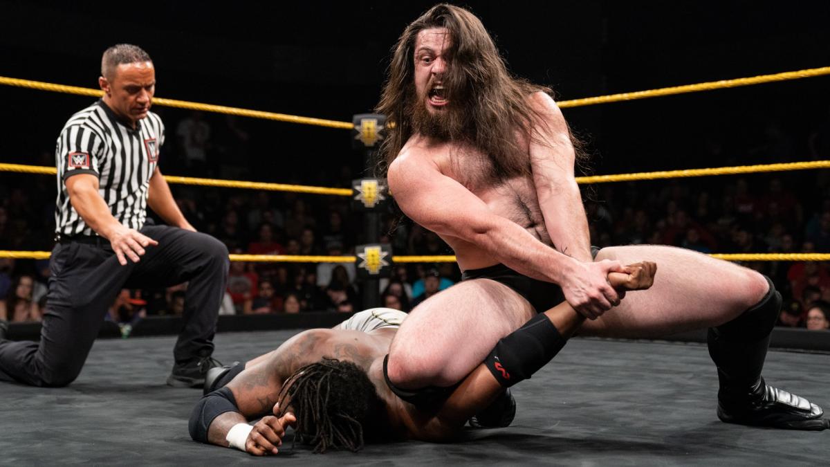 Cameron Grimes def. Isaiah “Swerve” Scott in the first round of the NXT Breakout Tournament