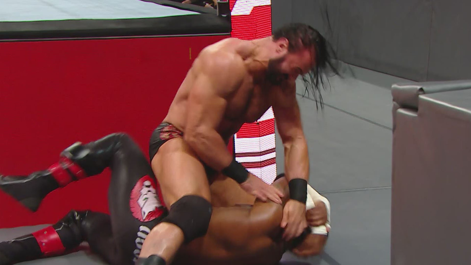 Drew McIntyre attacked Cedric Alexander