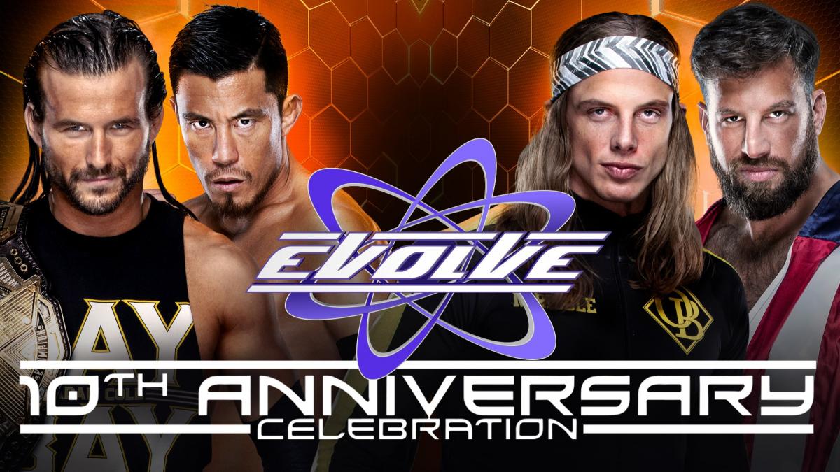 EVOLVE’s 10th Anniversary Celebration match lineup revealed