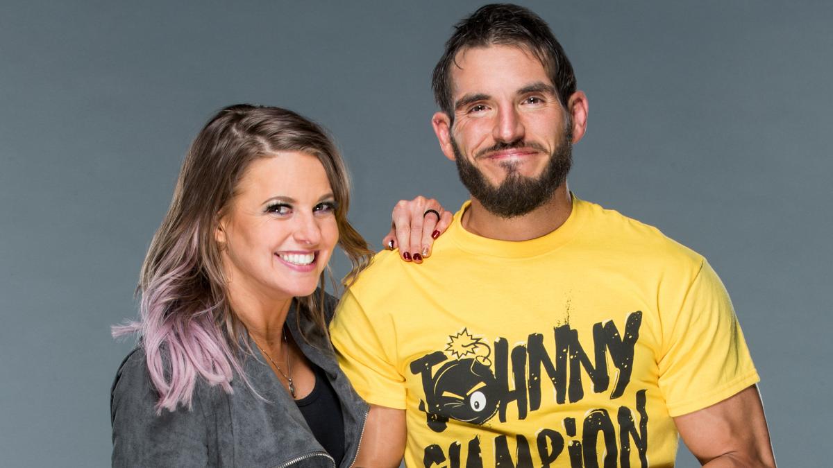 Johnny Gargano & Candice LeRae surprise newlyweds on their big day