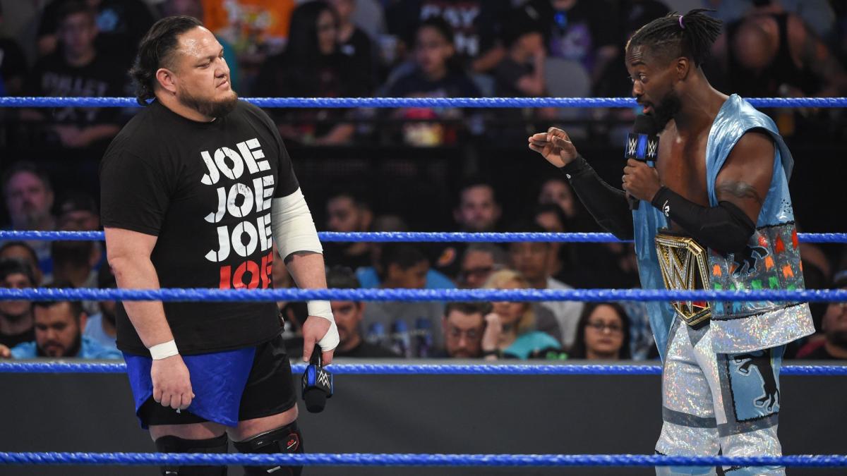 Kofi Kingston and Samoa Joe came face-to-face