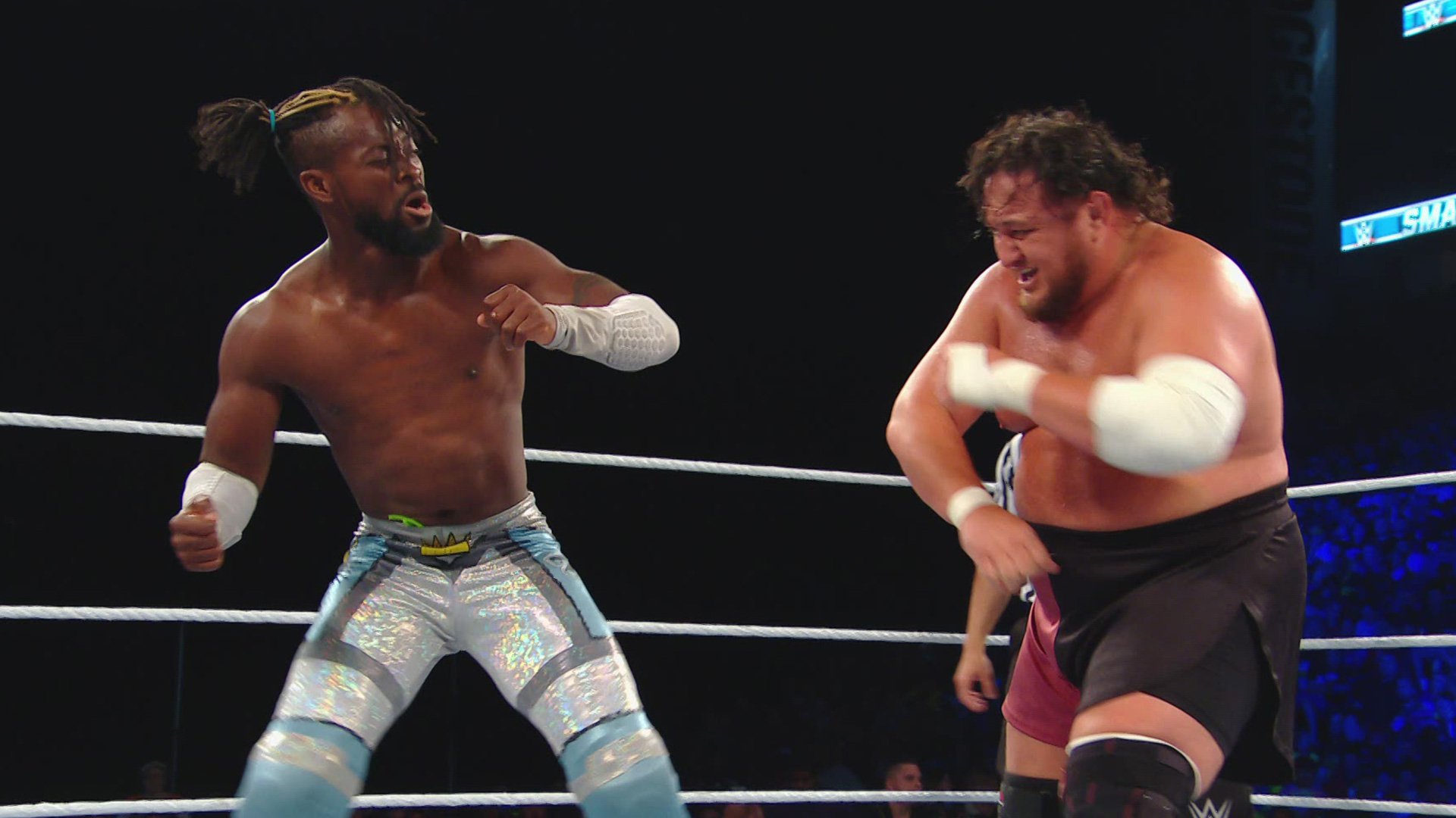 Kofi Kingston triumphed over Dolph Ziggler and Samoa Joe in a turbulent Triple Threat SMACKVILLE main event