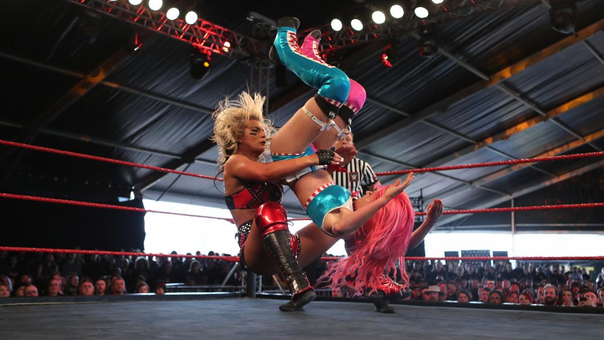 NXT UK Women’s Champion Toni Storm def. Candy Floss