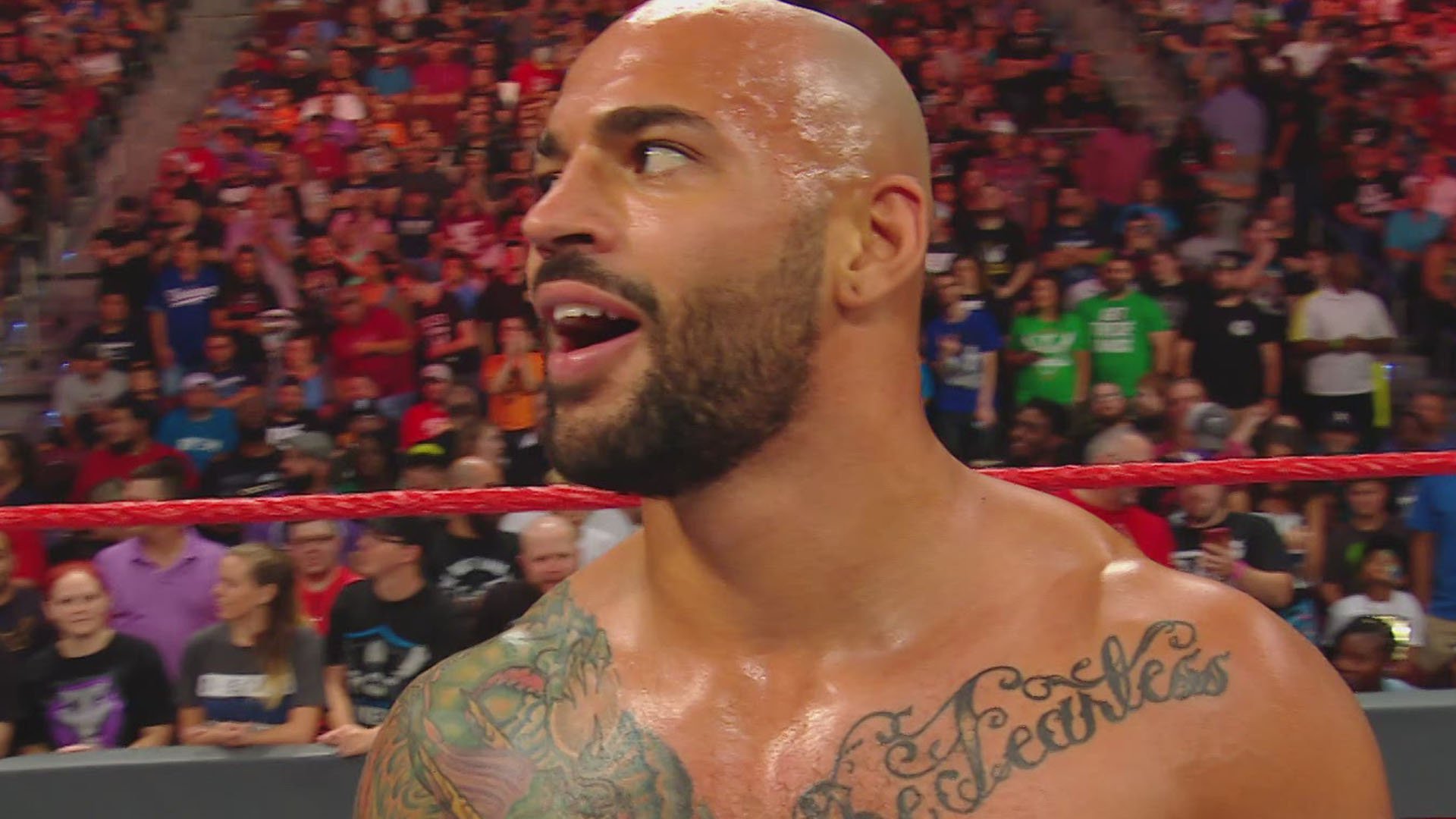 Ricochet won a Gauntlet Match to earn the right to challenge United States Champion AJ Styles at SummerSlam