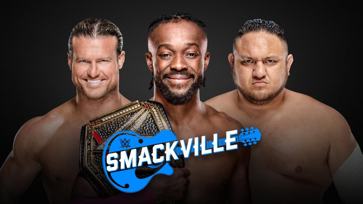 SMACKVILLE to feature WWE Championship Triple Threat Match live on WWE Network July 27 