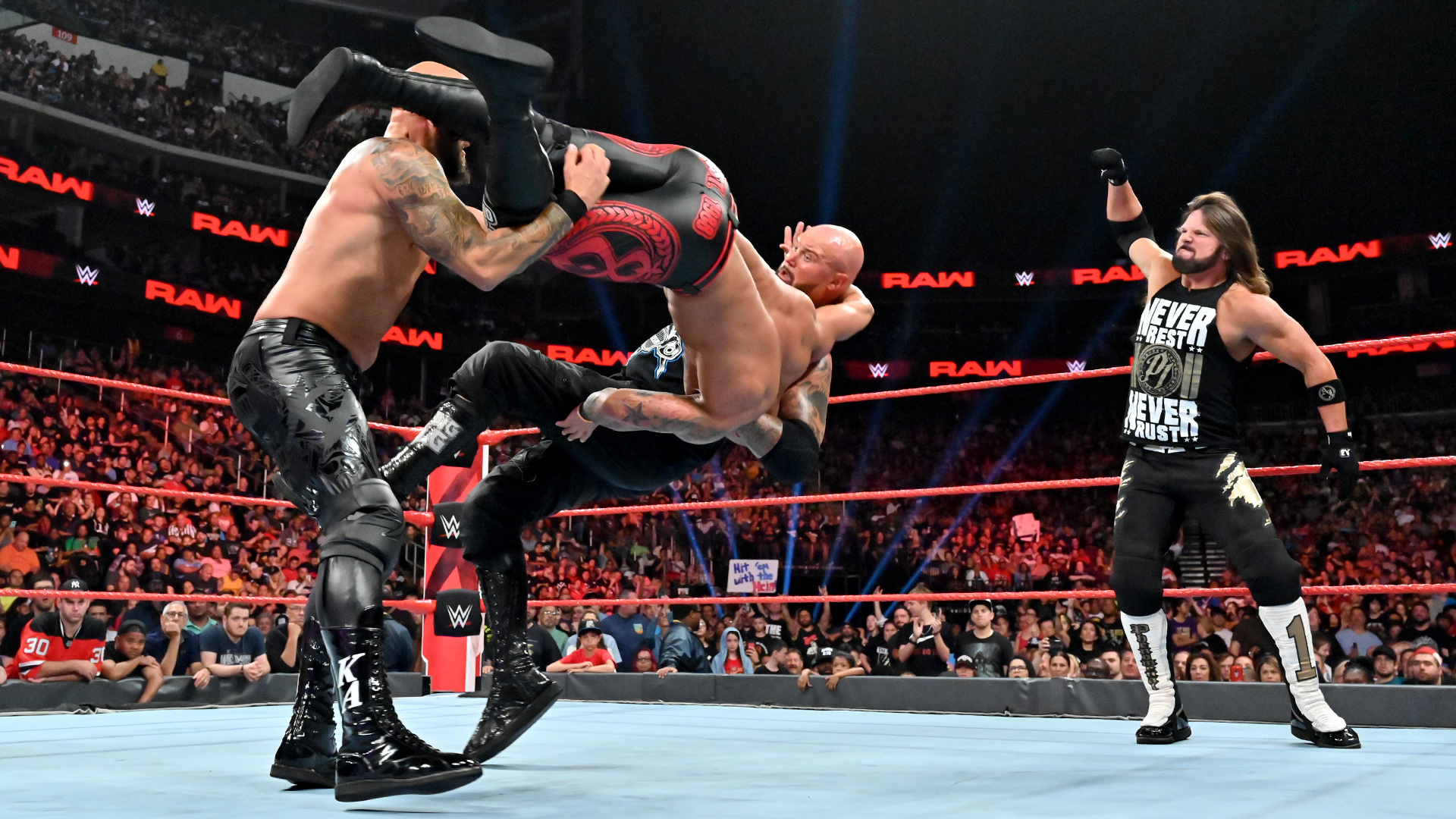 United States Champion Ricochet def. Luke Gallows and Karl Anderson