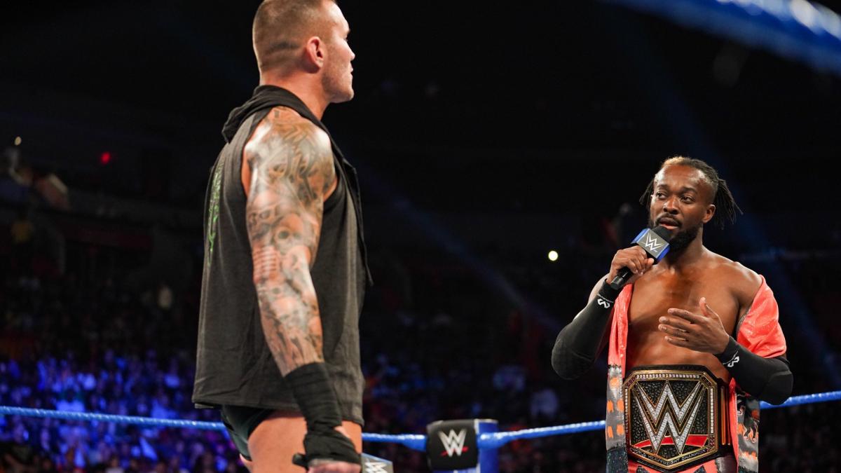 WWE Champion Kofi Kingston issued a SummerSlam challenge to Randy Orton