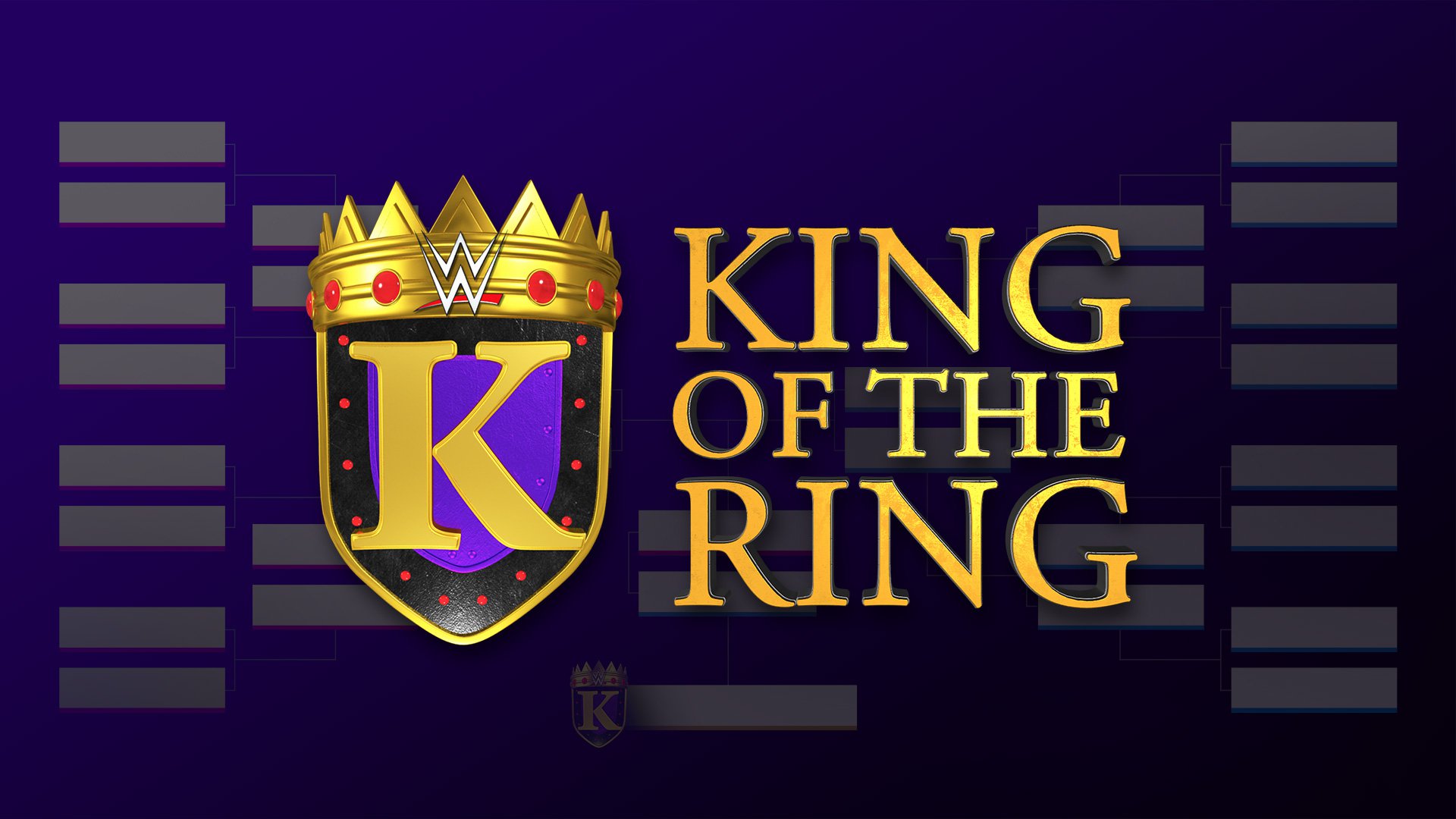 2019 King of the Ring tournament bracket