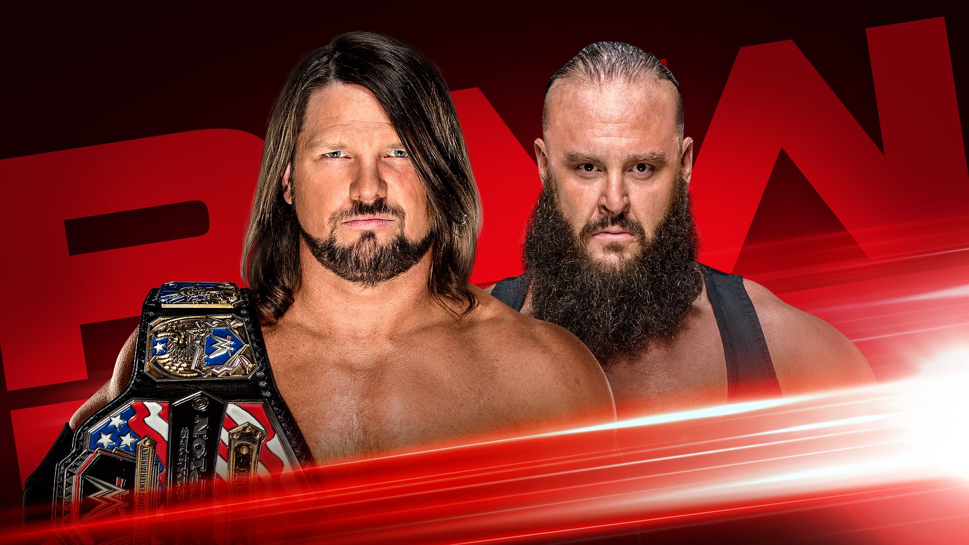 Braun Strowman to face AJ Styles for the United States Title next week on Raw