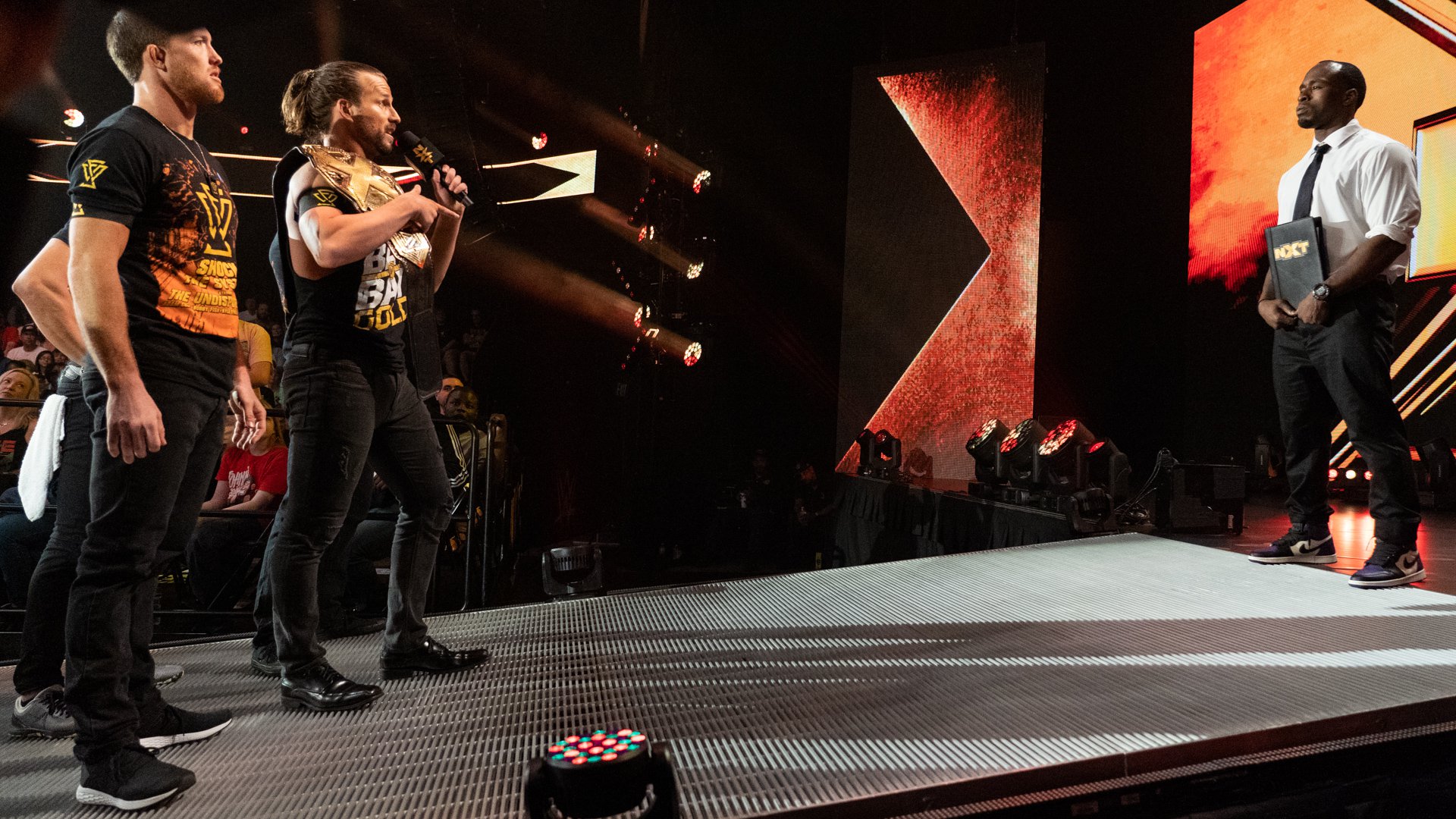 Jordan Myles chose to claim a title opportunity against NXT Champion Adam Cole