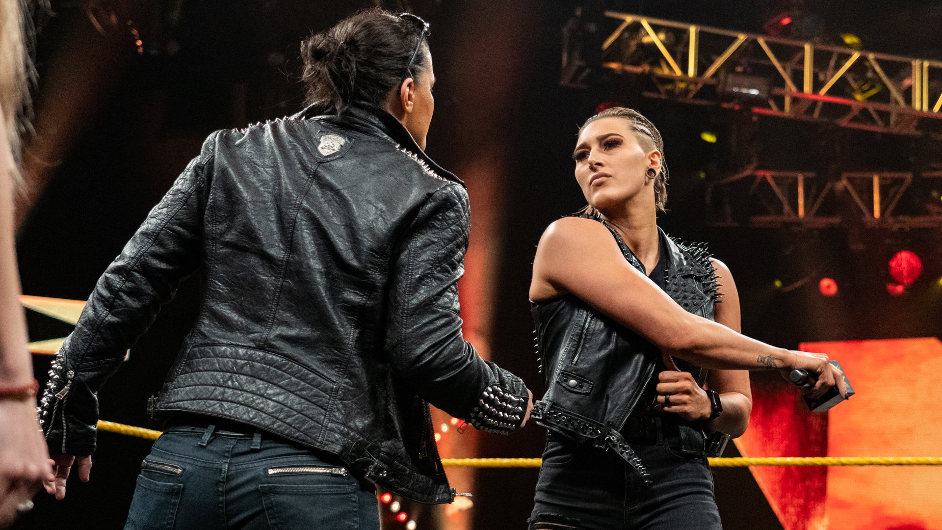 NXT Women’s Champion Shayna Baszler backed down from Rhea Ripley