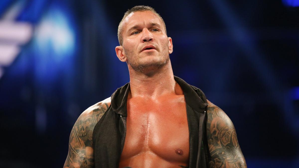 Randy Orton receives an RKO from his wife while on vacation