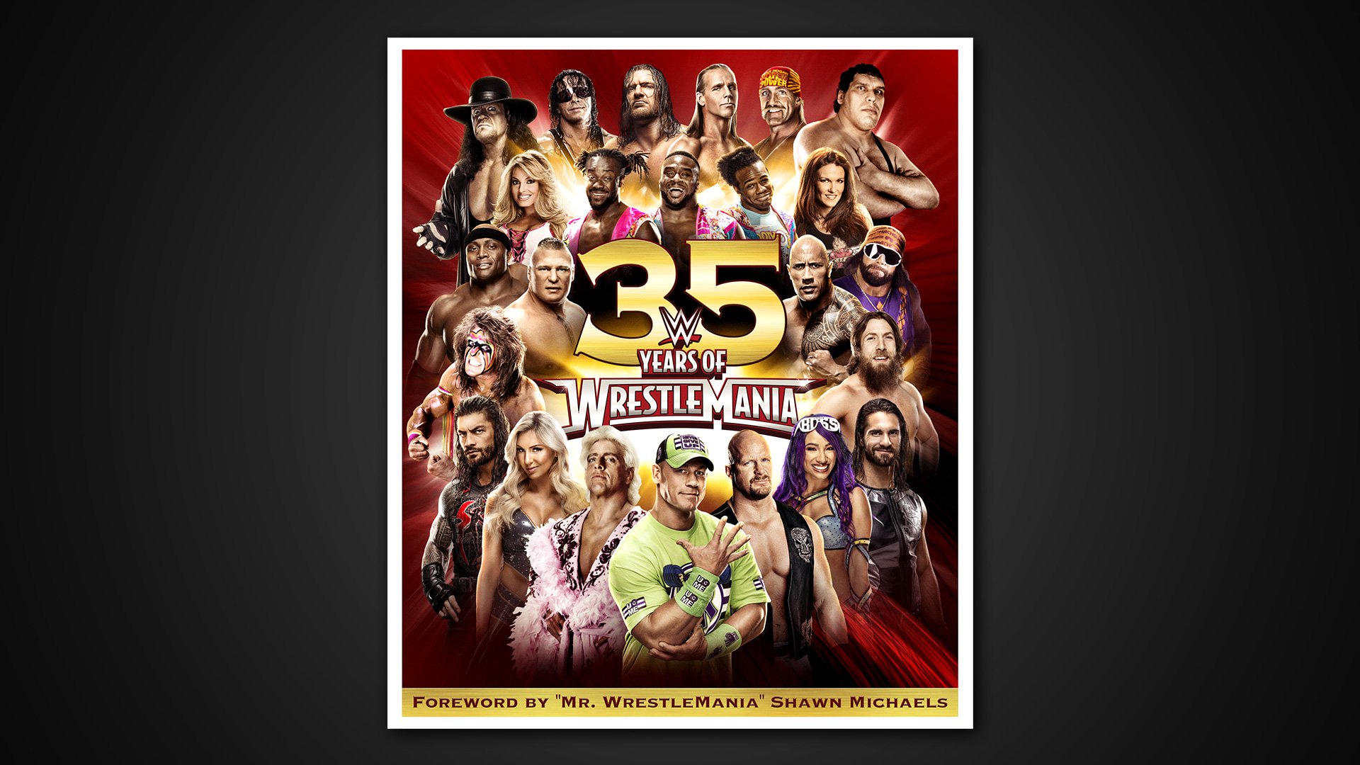 “35 Years of WrestleMania” book available now