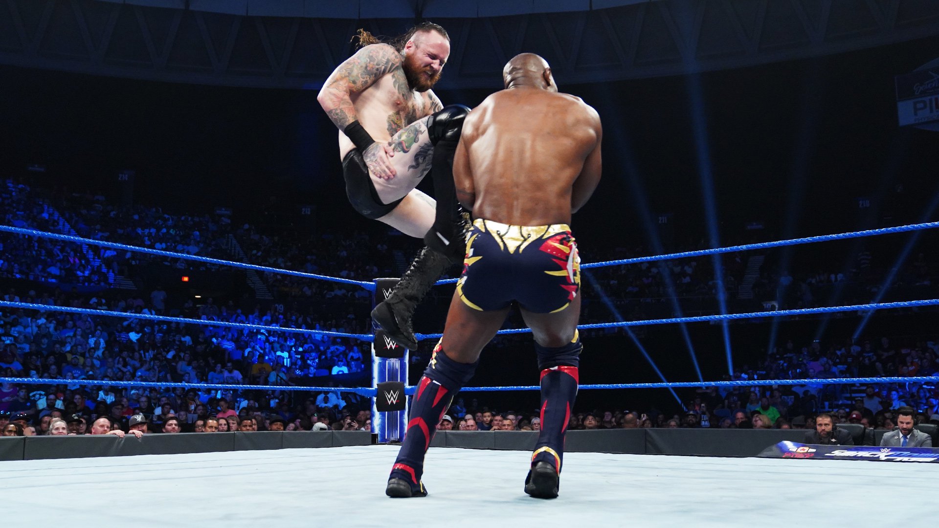 Aleister Black def. Shelton Benjamin