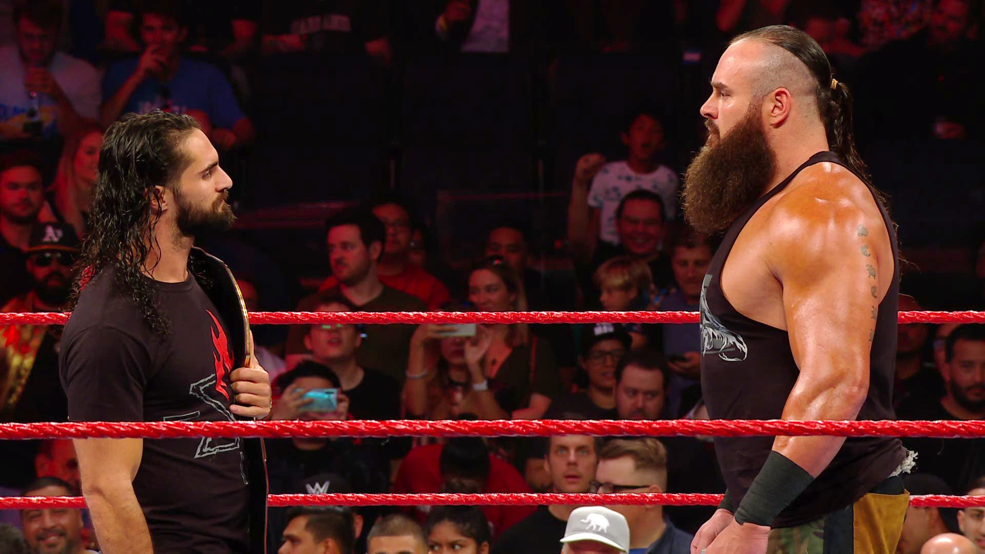 Braun Strowman confronted Universal Champion Seth Rollins