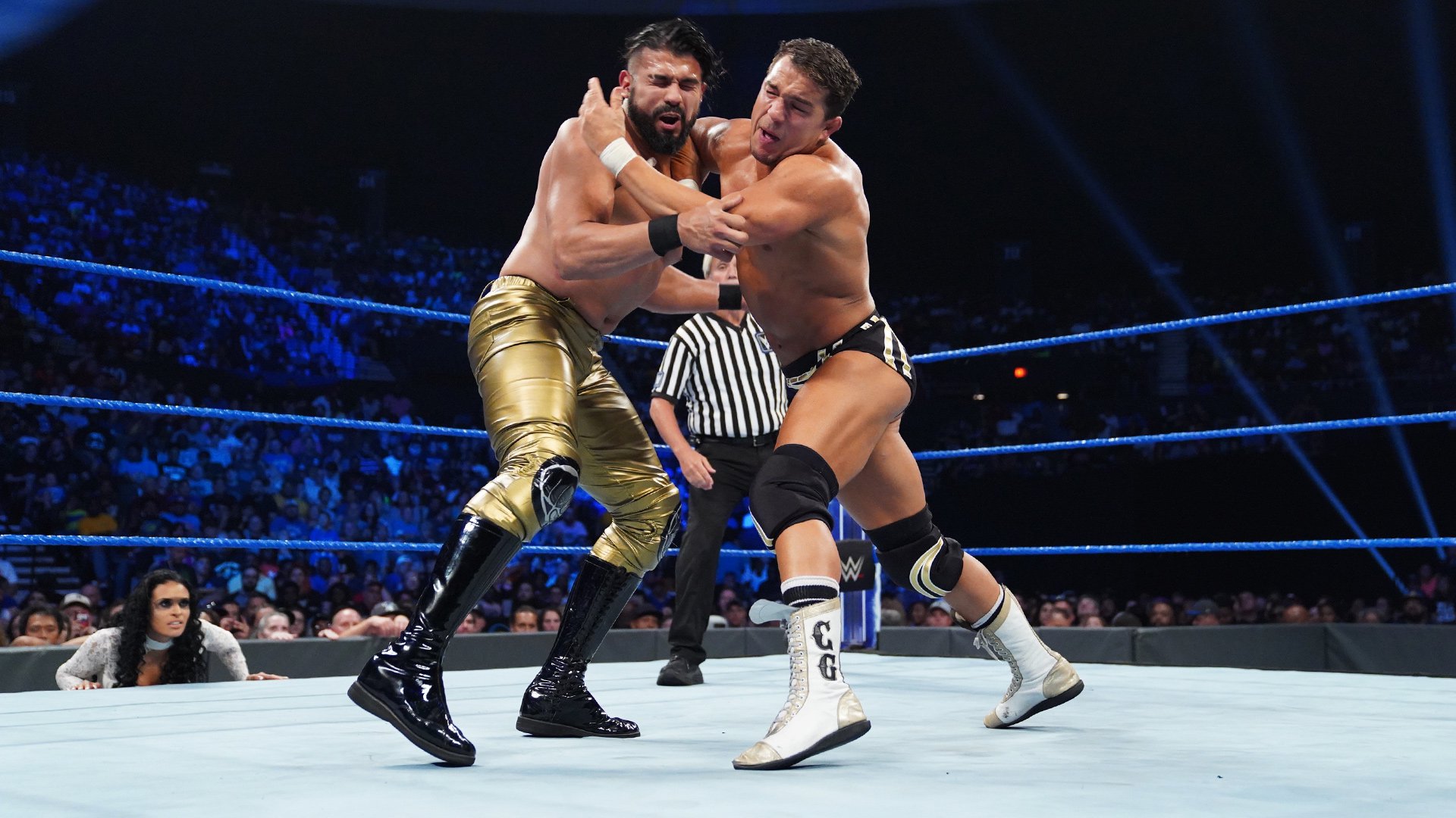 Chad Gable def. Andrade in the King of the Ring Quarterfinals