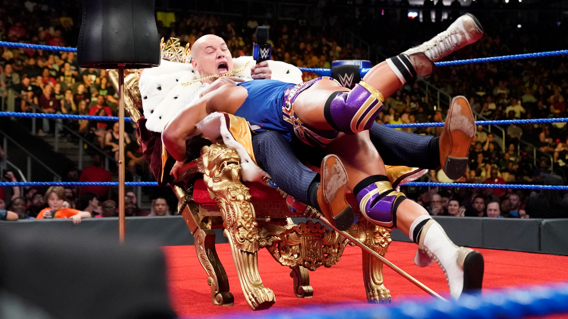 Chad Gable ruined Baron Corbin’s King of the Ring coronation