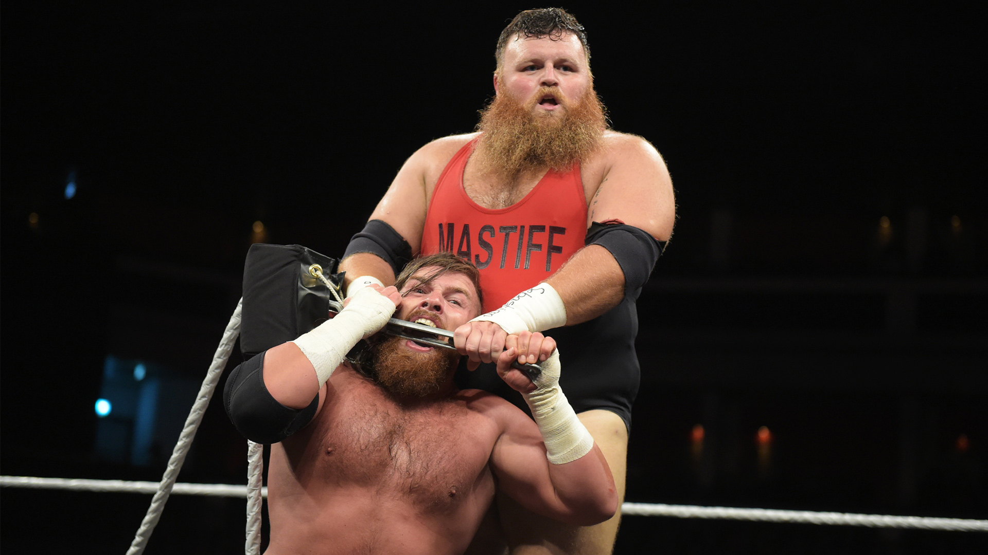 Joe Coffey def. Dave Mastiff in a Last Man Standing Match