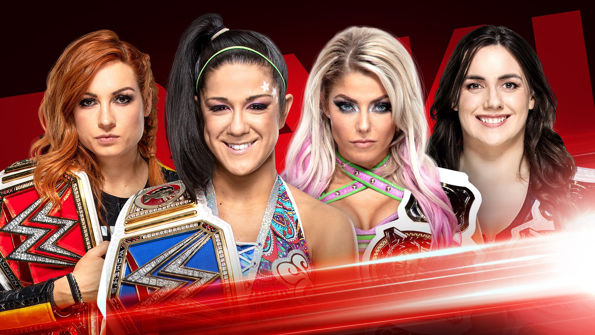 Lynch & Bayley clash with Bliss & Cross in first-ever Women’s Champions Showcase tonight on Raw