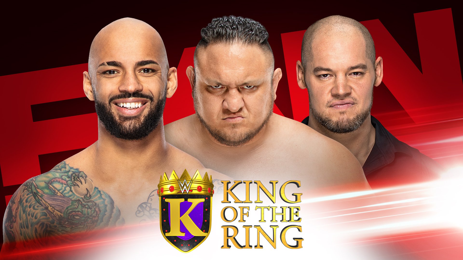 Raw King of the Ring Semifinal Match becomes a Triple Threat