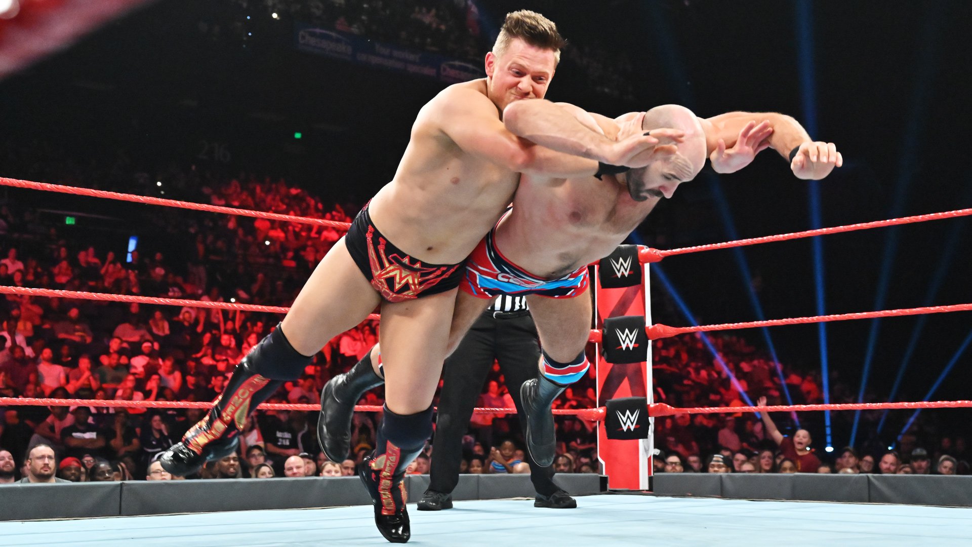 The Miz def. Cesaro