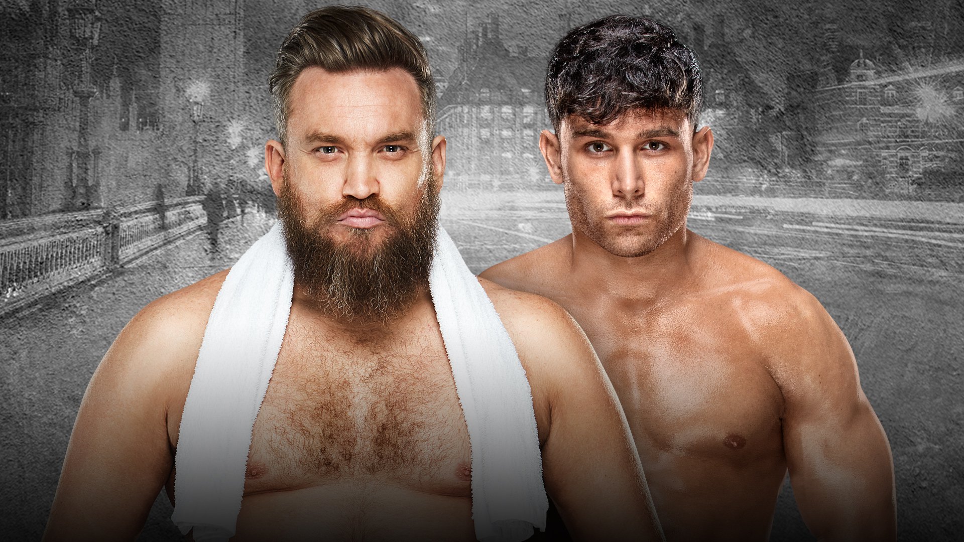 Trent Seven battles Noam Dar today on NXT UK