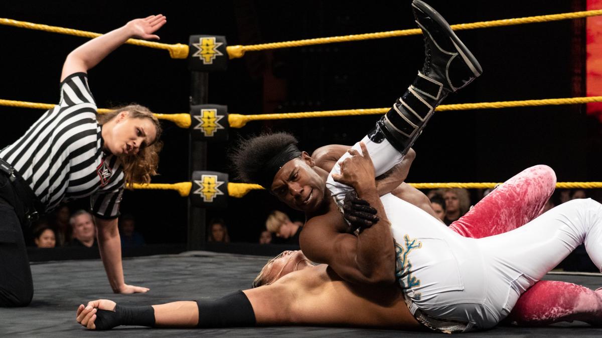 Velveteen Dream def. Kona Reeves; afterward, Roderick Strong set Dream’s purple couch ablaze