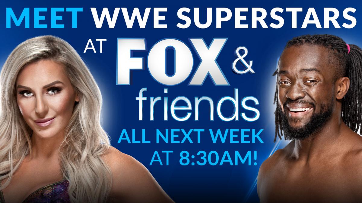 WWE Superstars to appear on “FOX & Friends” starting this Monday