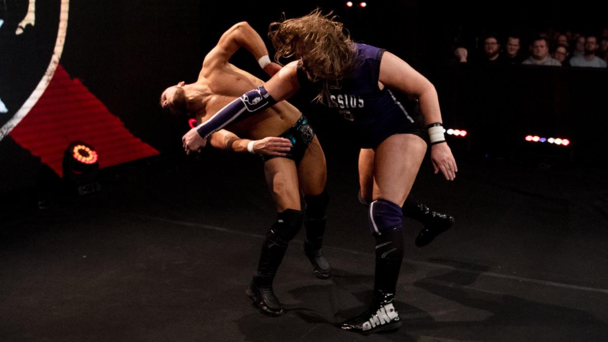 A-Kid def. Kassius Ohno by Count-out