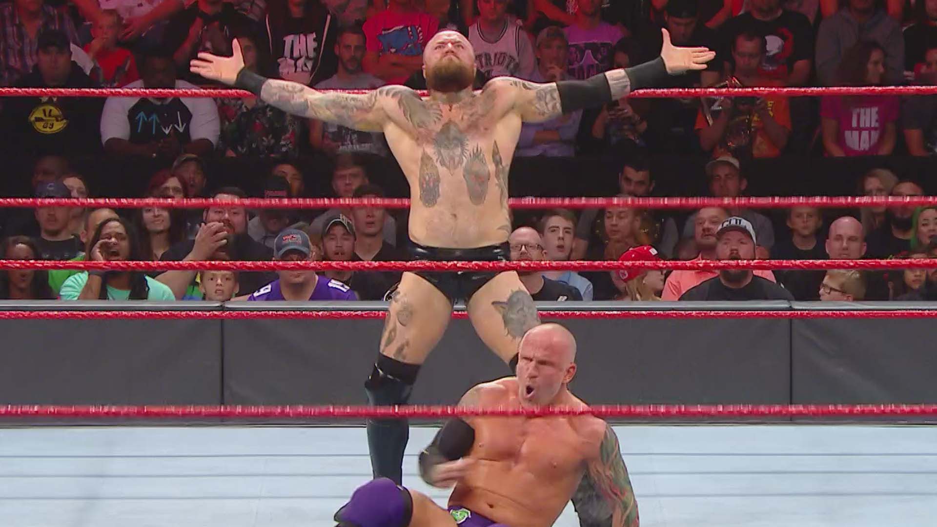 Aleister Black def. Eric Young