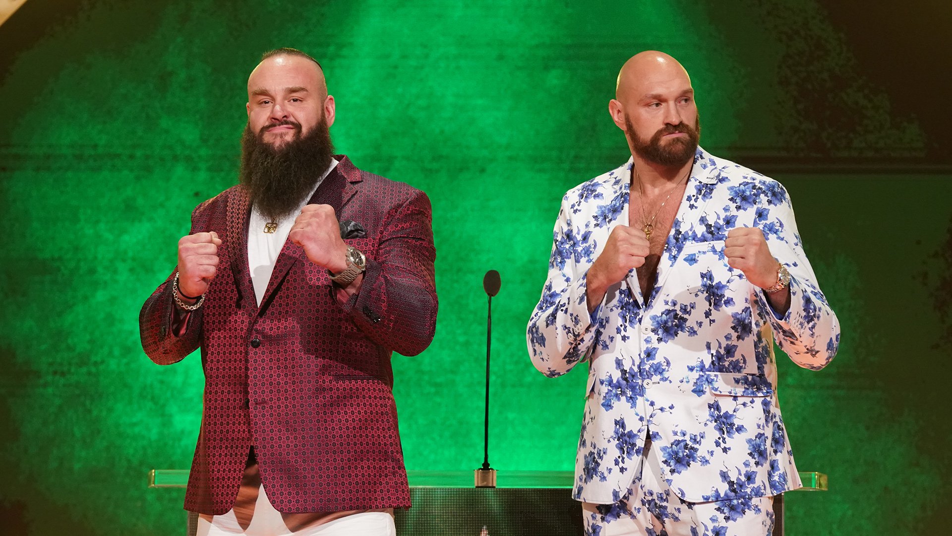 Braun Strowman and Tyson Fury set to sign their WWE Crown Jewel contract