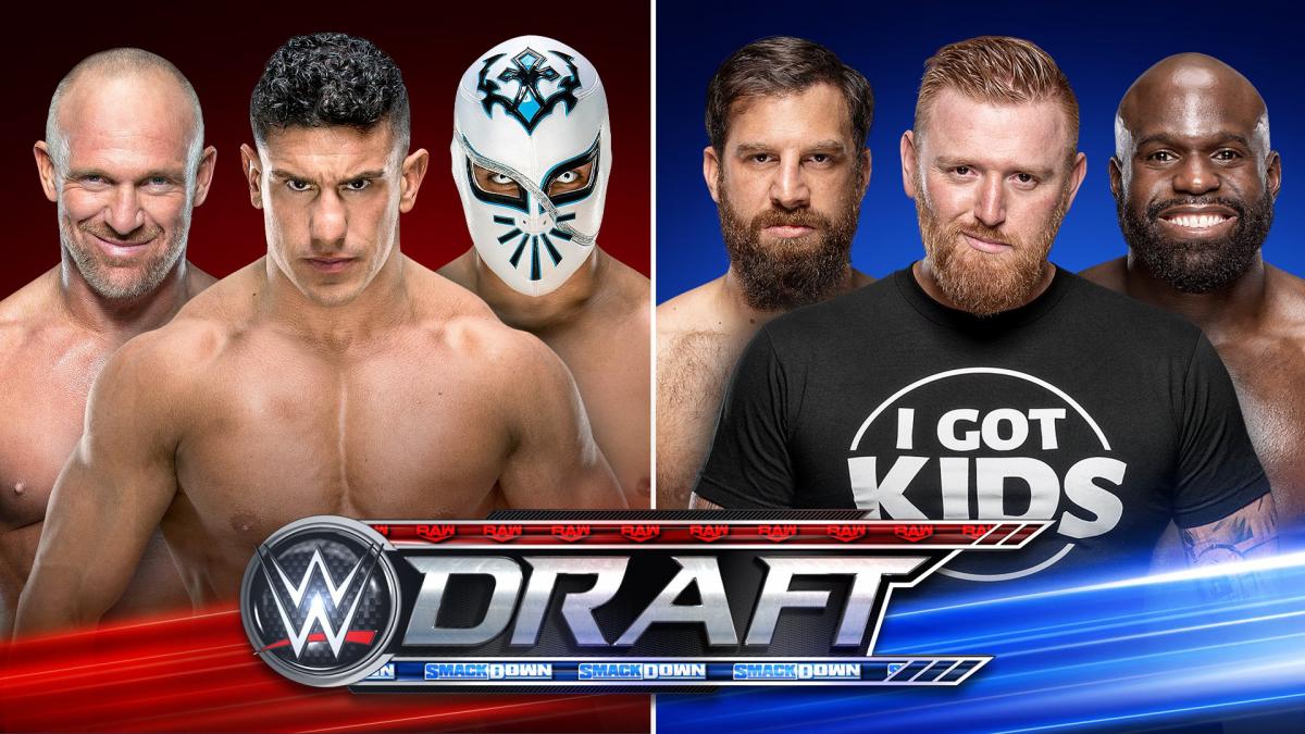 Crews among additional picks as Raw and SmackDown continue to build their rosters