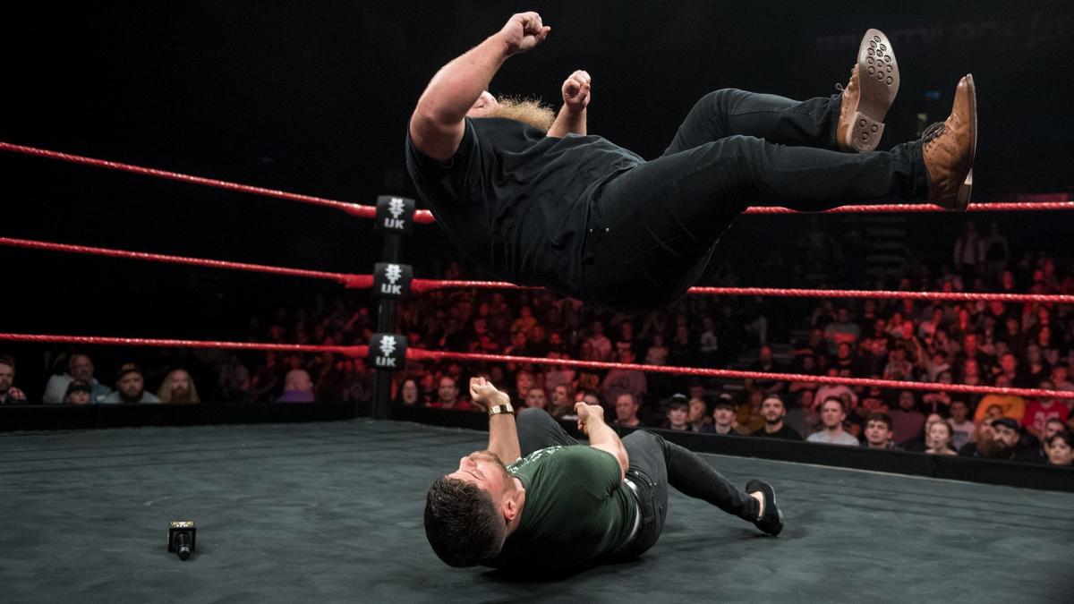 Dave Mastiff laid out Jordan Devlin