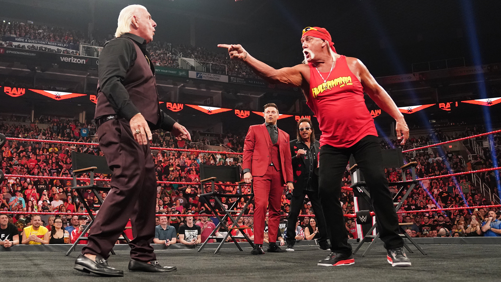 Hulk Hogan and Ric Flair announced Team Hogan vs. Team Flair on “Miz TV”