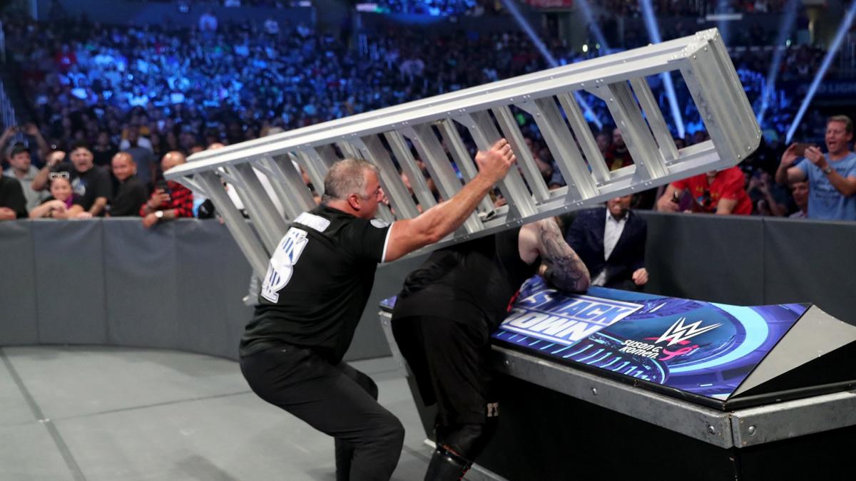 Kevin Owens def. Shane McMahon in a Ladder Match to terminate Shane