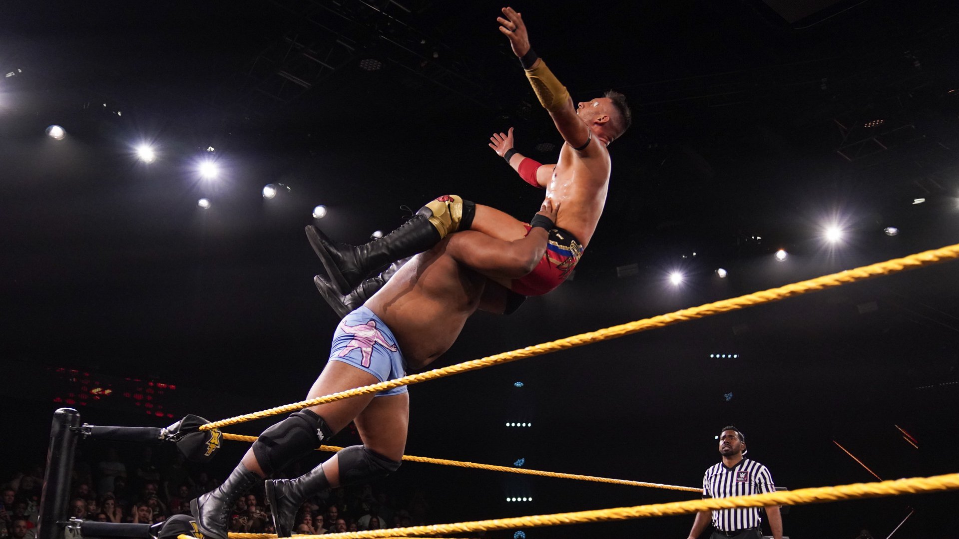 NXT North American Champion Roderick Strong def. Keith Lee and Dominik Dijakovic