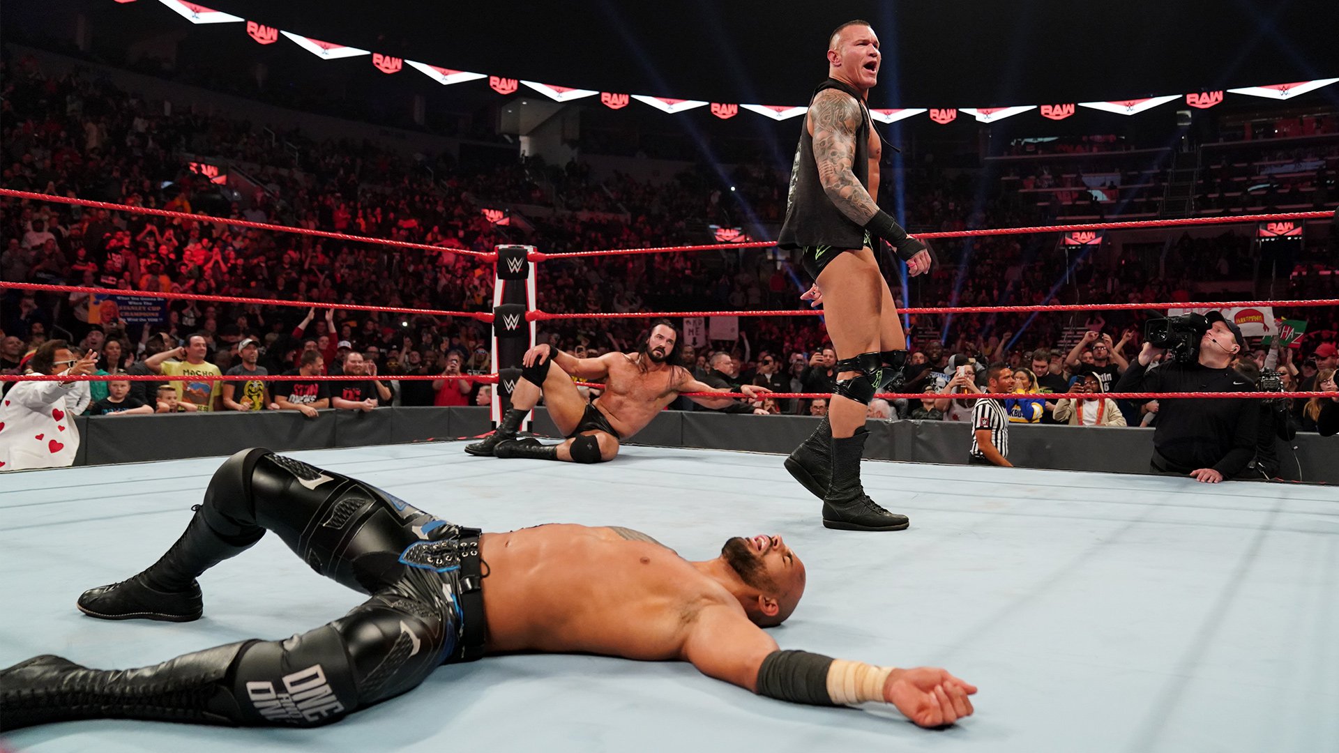 Ricochet def. Drew McIntyre via Disqualification