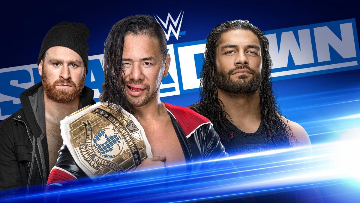 Roman Reigns ready to take the Intercontinental Title from Shinsuke Nakamura