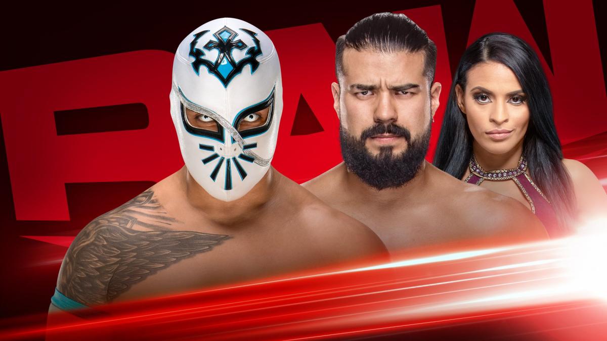 Sin Cara returns to Raw against Andrade